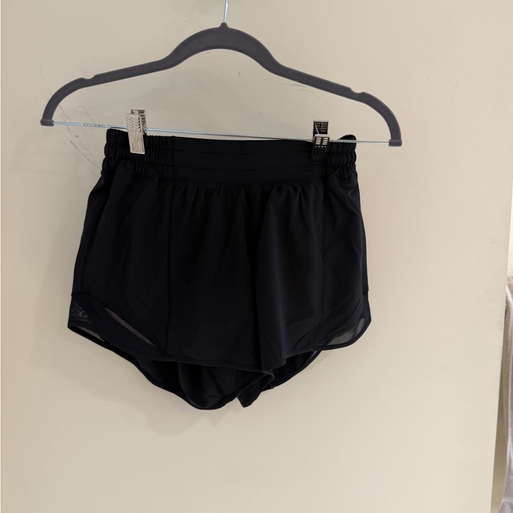 NWOT lululemon athletica Black Athletic Shorts 6